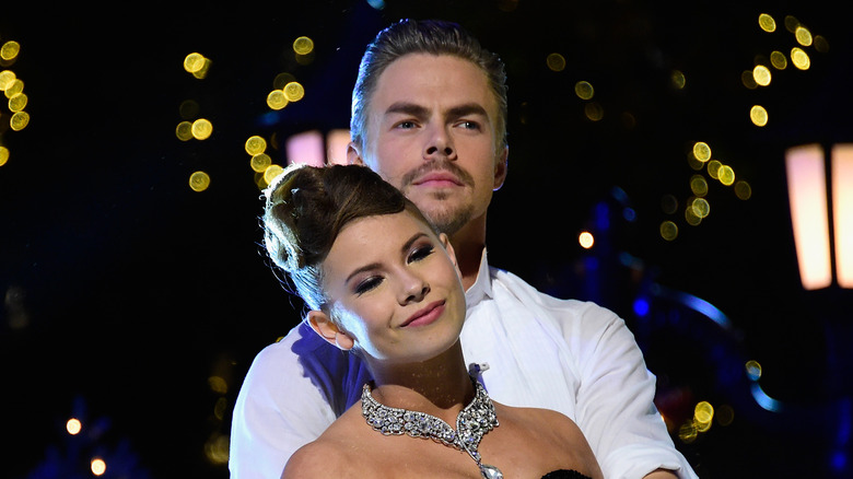 Bindi Irwin and Derek Hough on DWTS. 