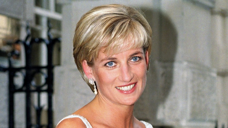 Princess Diana smiling
