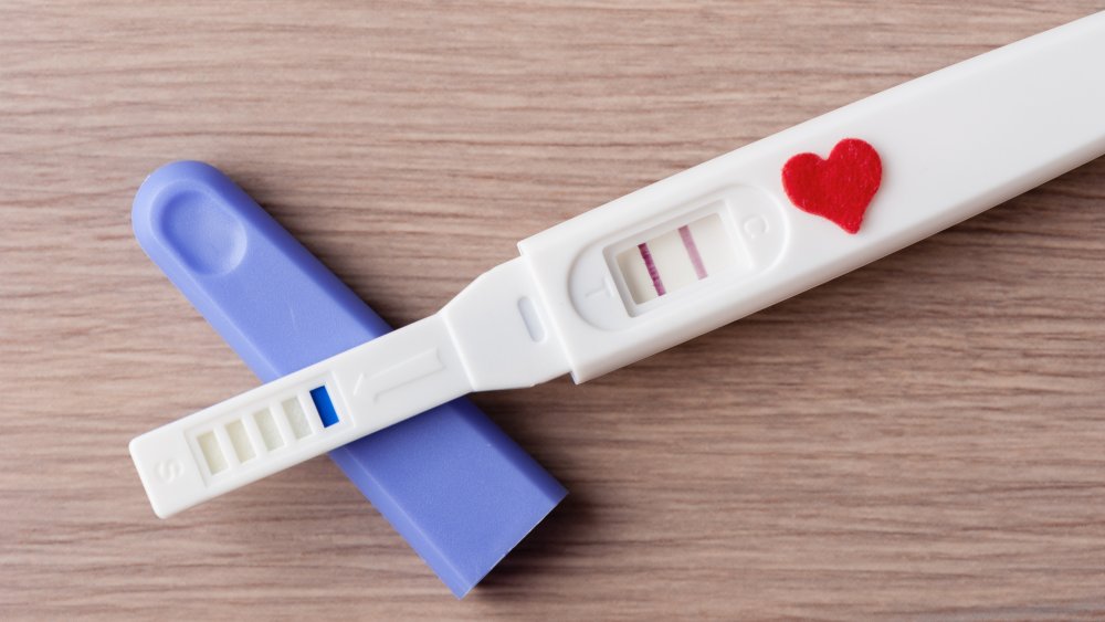 positive pregnancy test