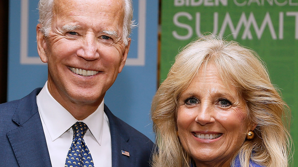 Joe and Jill Biden at an event