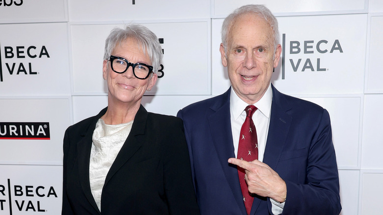 Jamie Lee Curtis and Christopher Guest attend the "Best In Show" 25th Anniversary Screening during the 2025 Tribeca Festival at BMCC Theater on June 12, 2025 in New York City.
