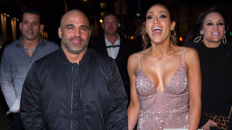 Joe Gorga, Melissa Gorga at Melissa Gorga's Birthday Celebration at Troy Liquor Bar, 2017.