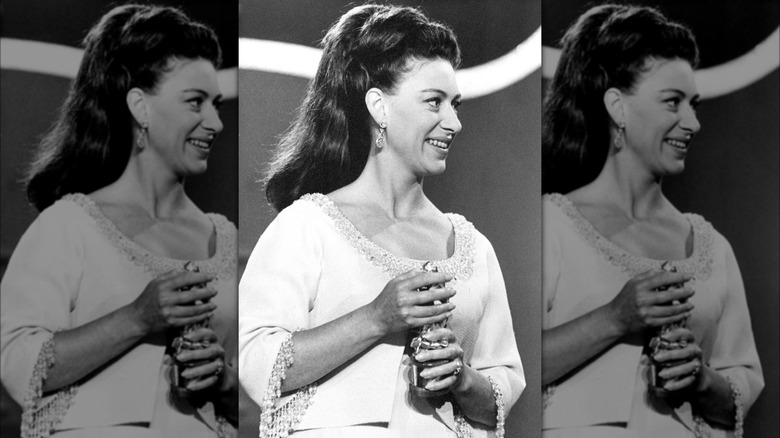 Princess Margaret presenting a Tony award in 1969