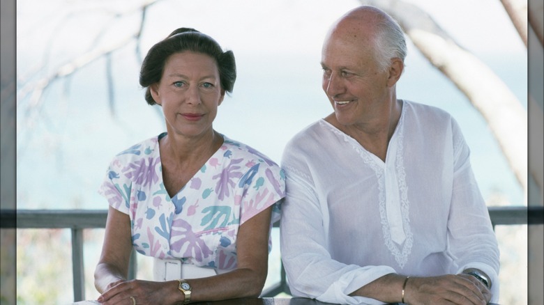 Princess Margaret and Colin Tennant in Mustique