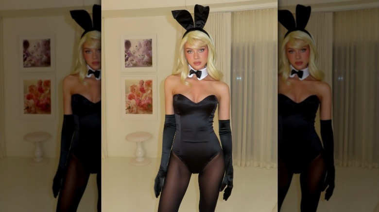 Nicola Peltz Beckham in Playboy bunny costume