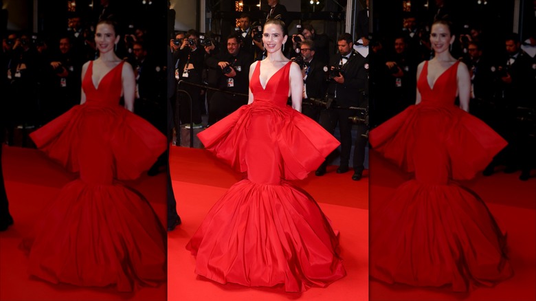 Hayley Atwell on the red carpet