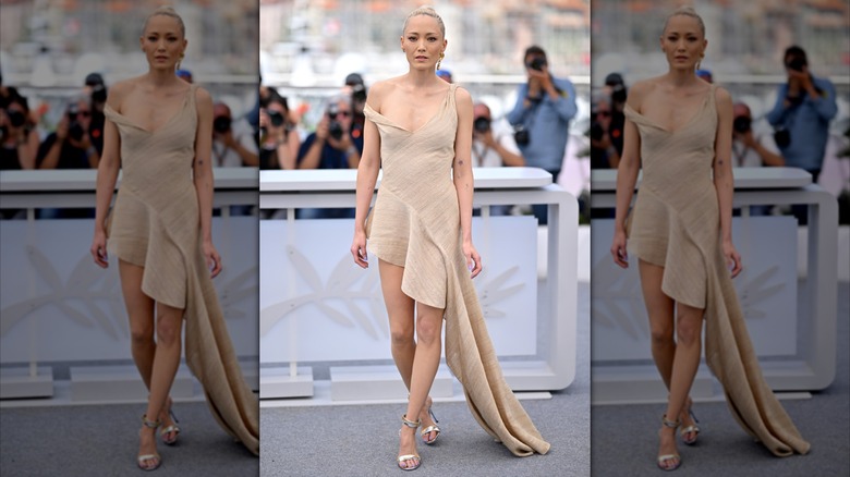 Pom Klementieff posing