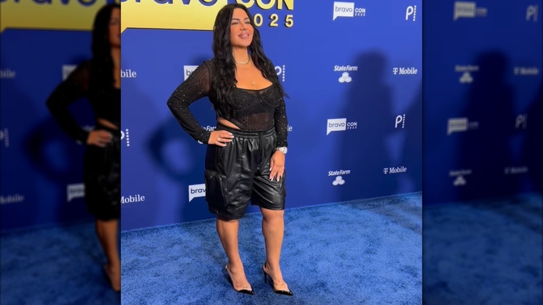 Mercedes Javid posing