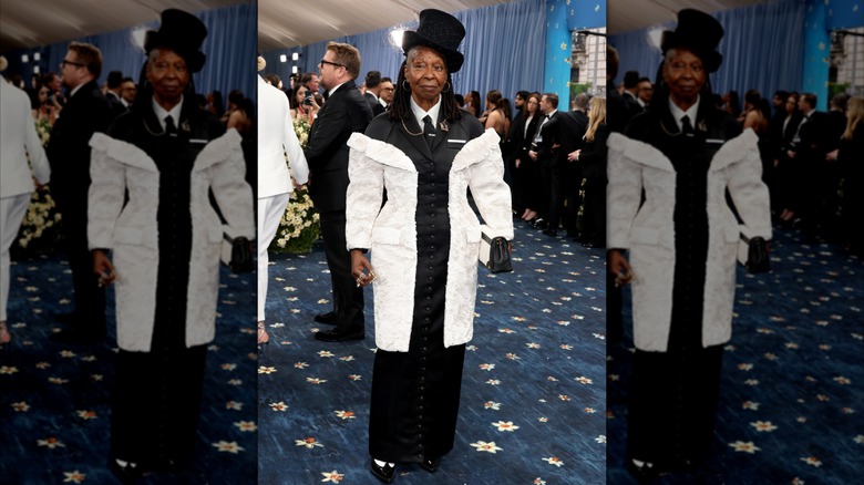 Whoopi Goldberg posing