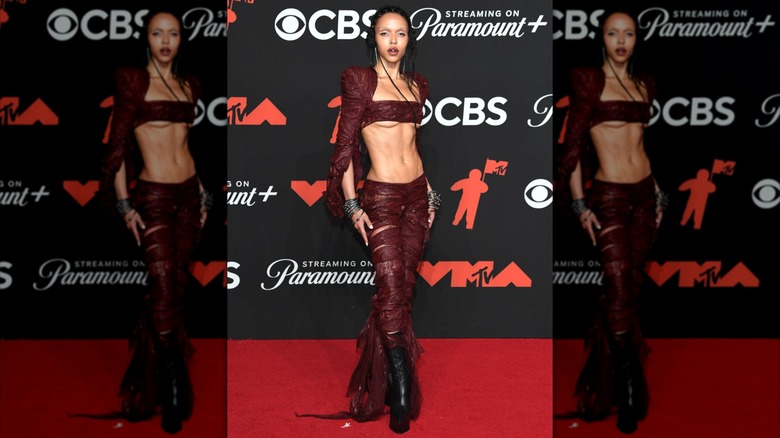 FKA Twigs posing