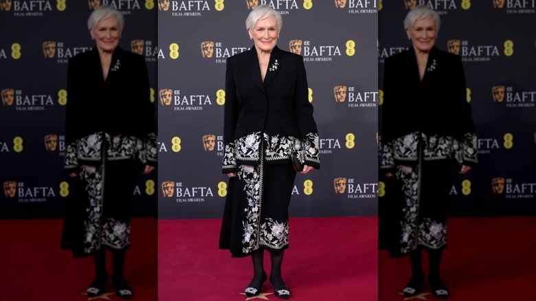 Glenn Close posing