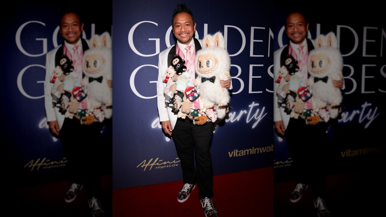 Nick Mendoza III on the red carpet