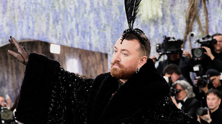 Sam Smith posing
