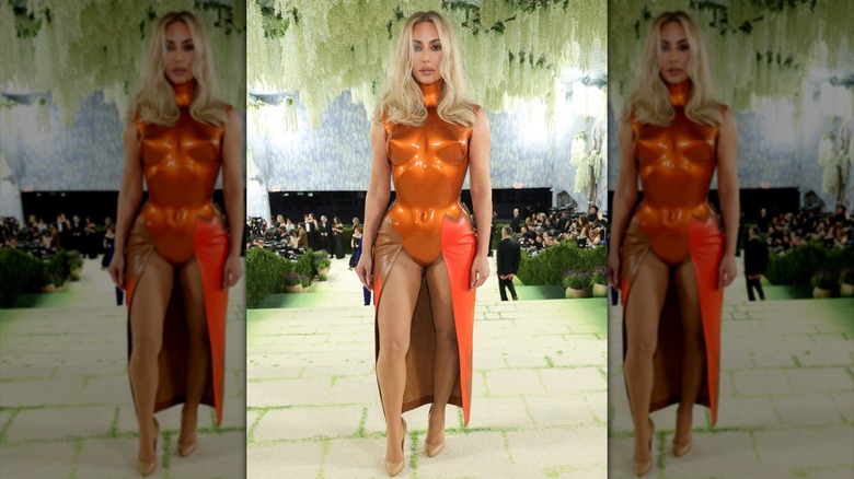 Kim Kardashian posing