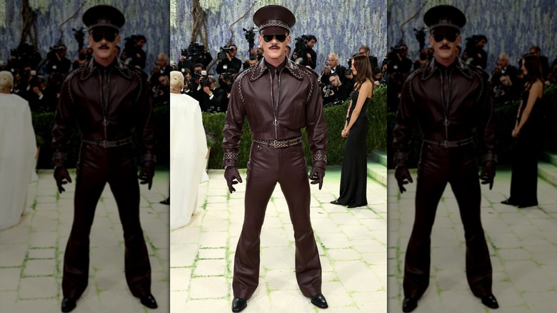Luke Evans posing