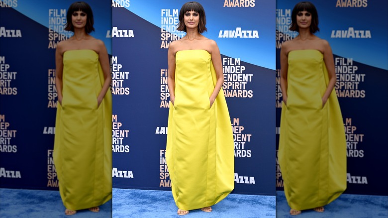 Poorna Jagannathan posing