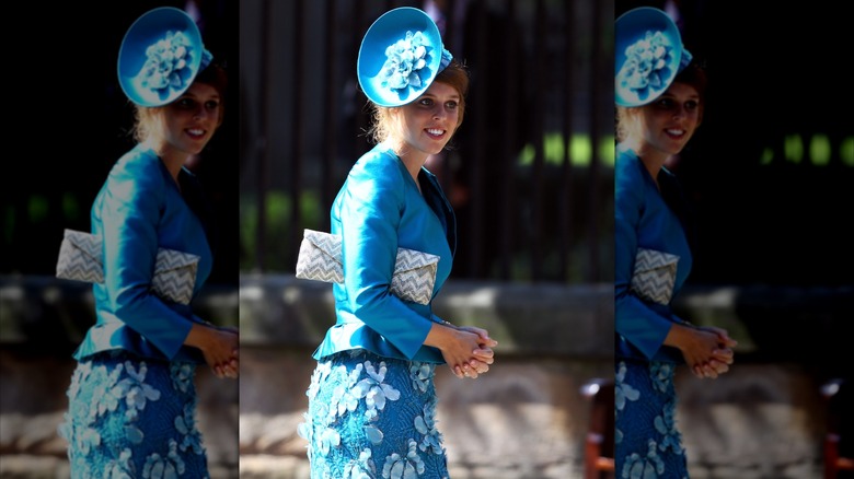 Princess Beatrice walking