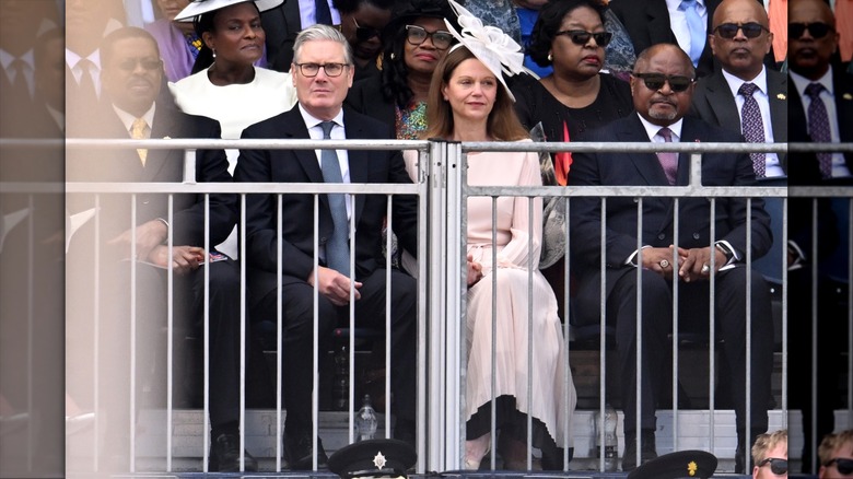 Keir and Victoria Starmer sitting together