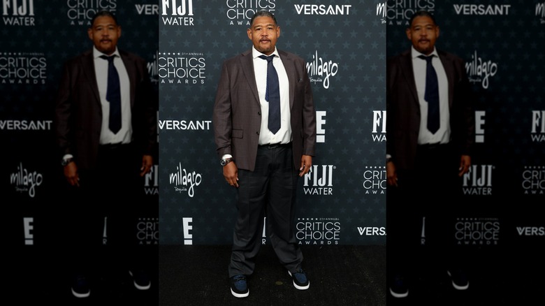 Omar Benson Miller posing