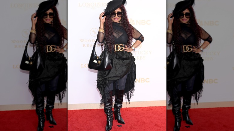Chaka Khan in black Kentucky Derby 2026