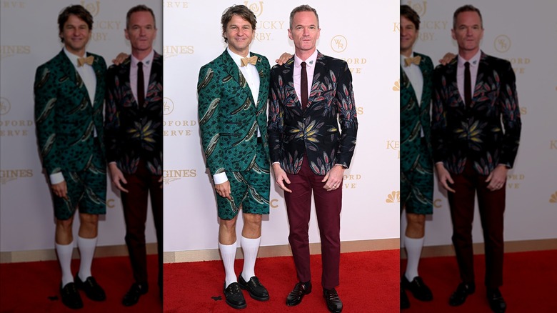 Neil Patrick Harris and David Burtka at 2026 Kentucky Derby