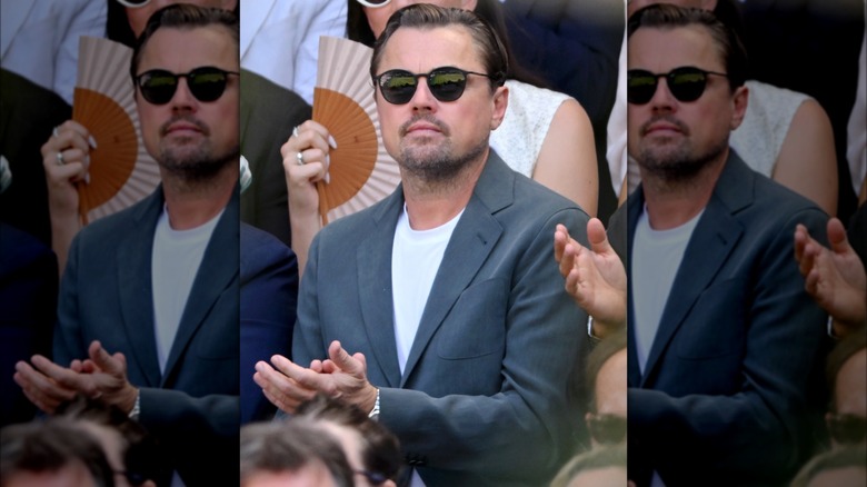 Leonardo DiCaprio wearing sunglasses