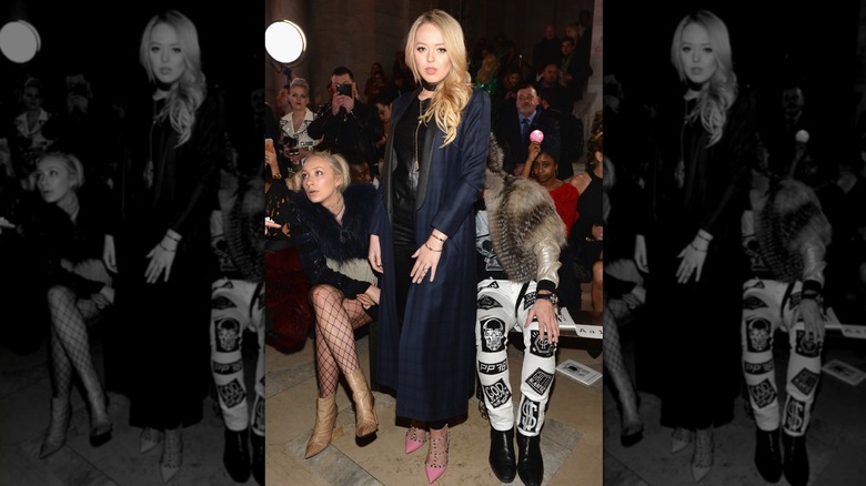 Tiffany Trump at Philipp Plein's show during New York Fashion Week in February 2017