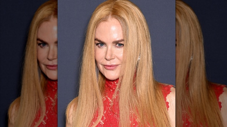 Nicole Kidman wearing a wig at Cannes in 2025