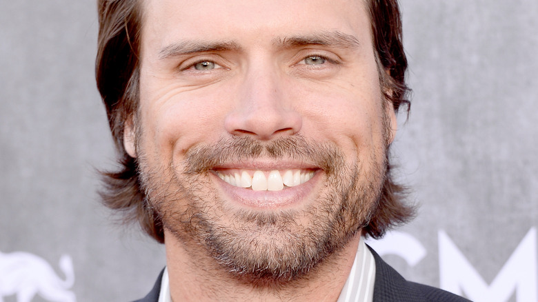 Joshua Morrow smiling