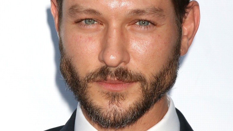 Michael Graziadei on the red carpet