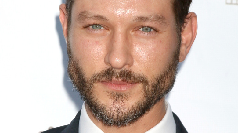 Michael Graziadei posing