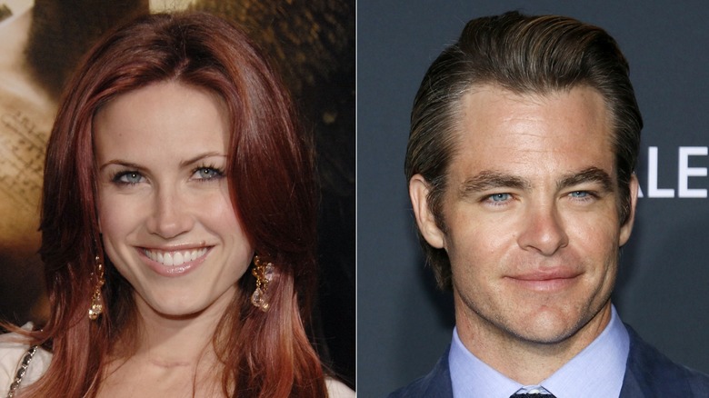 Vail Bloom and Chris Pine smiling