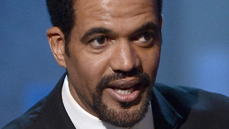 Kristoff St. John accepting his NAACP award