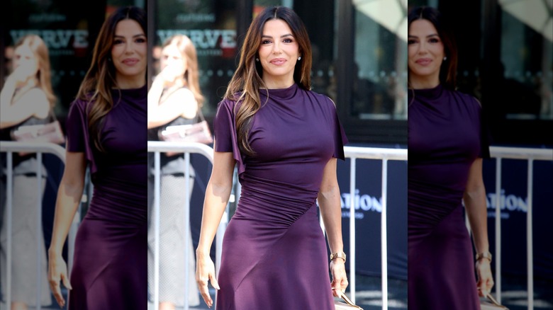 Eva Longoria at David Beckham's Hollywood Walk of Fame event
