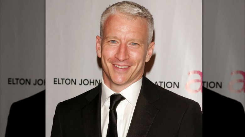 Anderson Cooper smiling