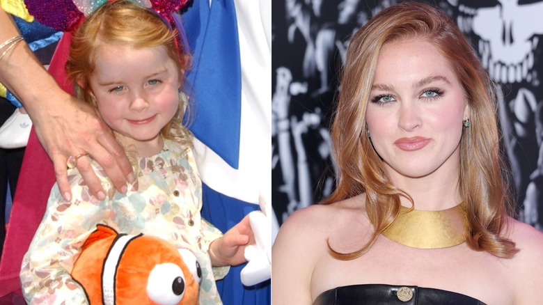 Split photo of Rowan Henchy as a child & Rowan Henchy at a Grateful Dead party in 2025