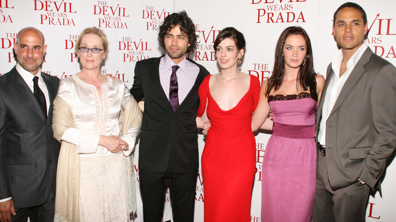 The cast of 'The Devil Wears Prada' in 2006