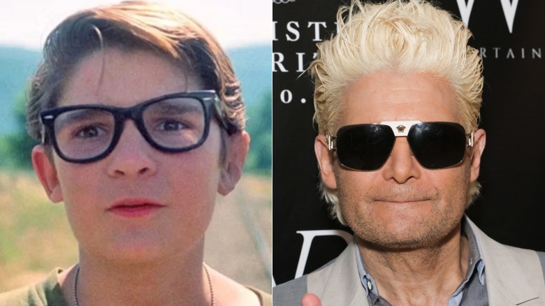 LeftL Corey Feldman in Stand by Me. Right: Corey Feldman in 2025.