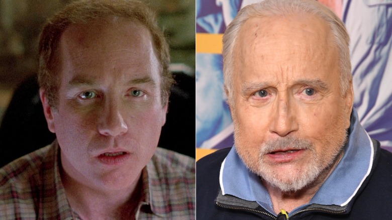 Left: Richard Dreyfuss in Stand by Me. Right: Richard Dreyfuss in 2025.
