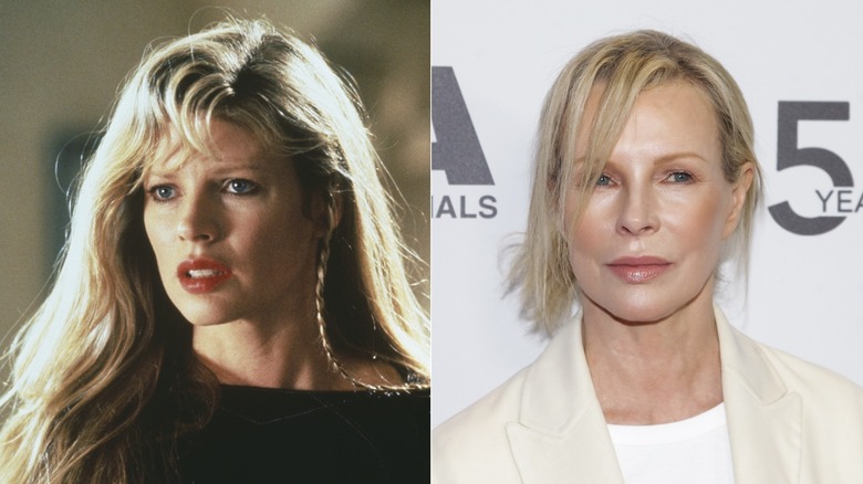 Side by Side Kim Basinger on the set of "Batman" in 1989/Kim Basinger at the Last Chance for Animals' 35th anniversary gala