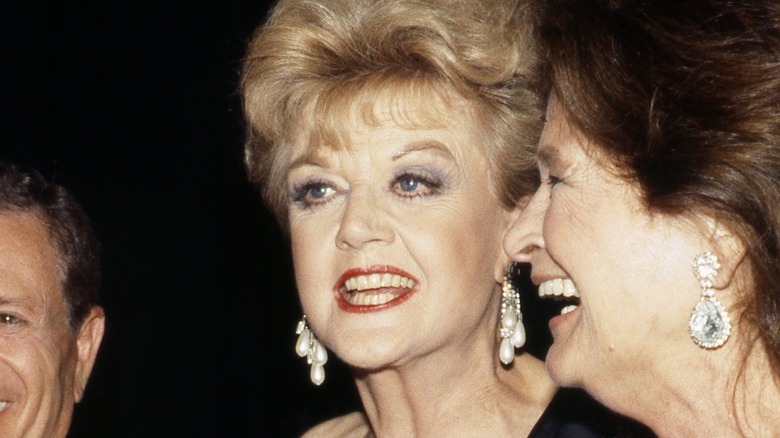 Angela Lansbury smiling