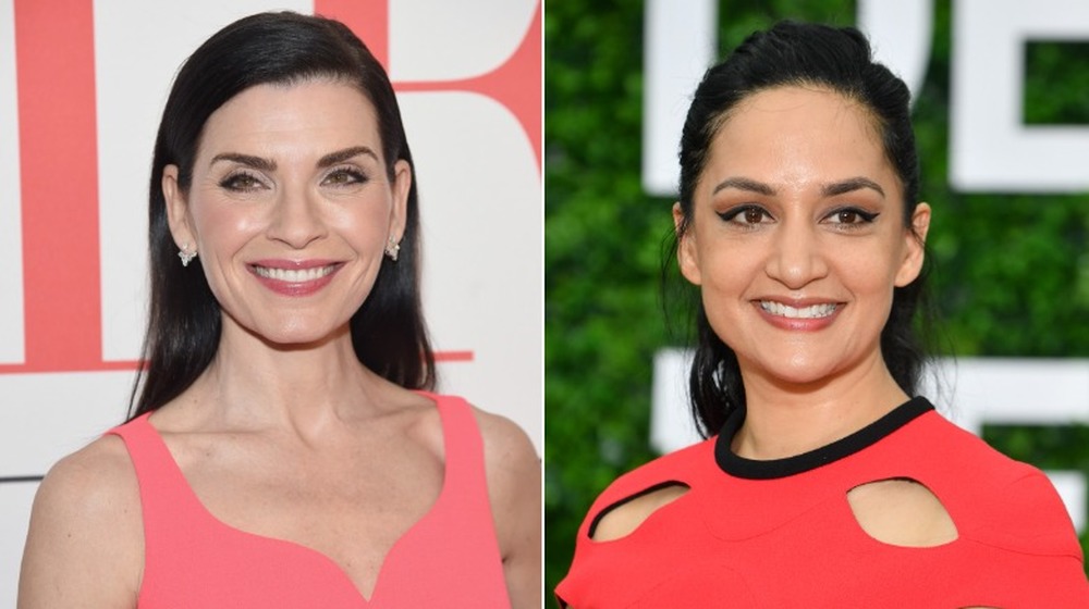 Julianna Margulies and Archie Panjabi, actors who declined to shoot together