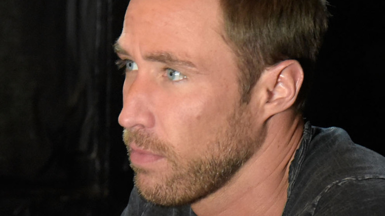 Kyle Lowder looking serious