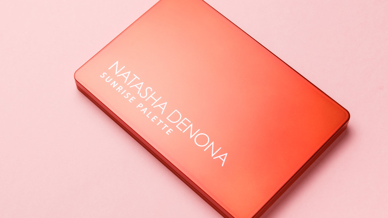 A display of Natasha Denona Sunrise Palette 