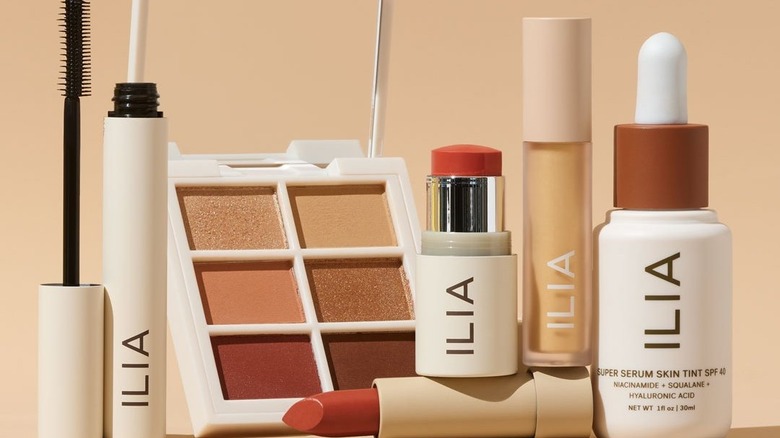A group of ILIA Beauty Products