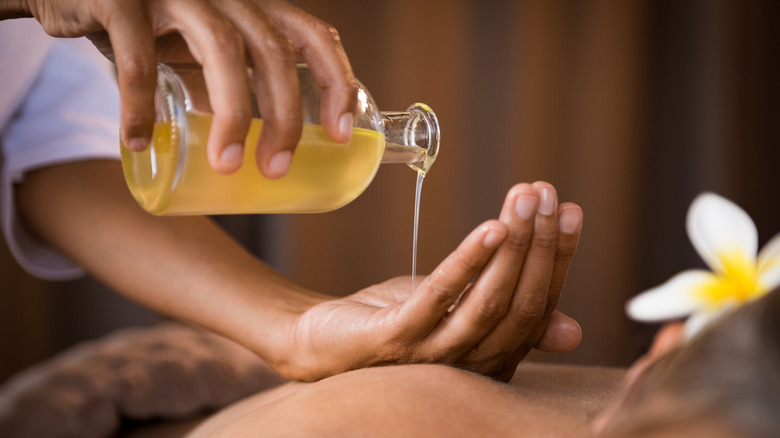 Massage oil 