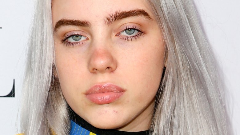 Billie Eilish close-up