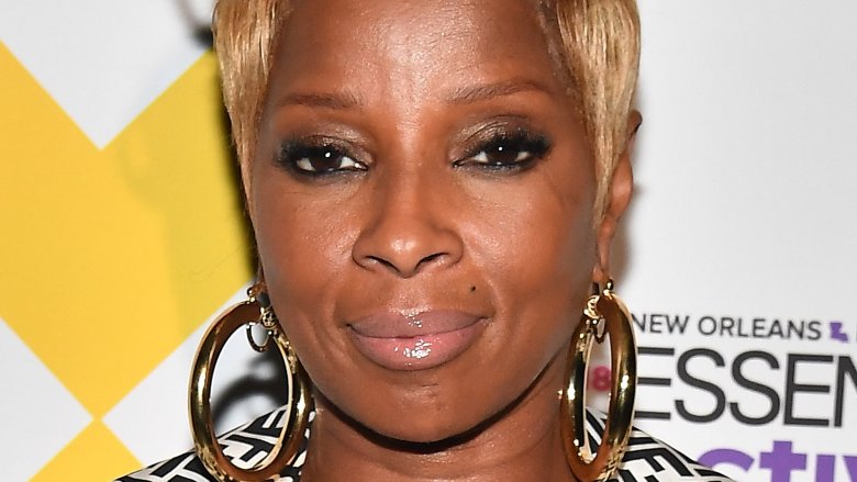 Mary J. Blige close-up