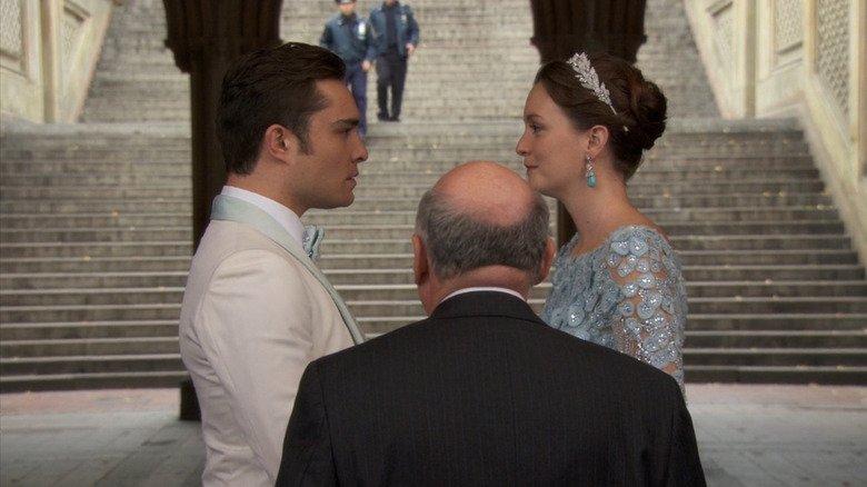 Chuck and Blair's wedding on Gossip Girl
