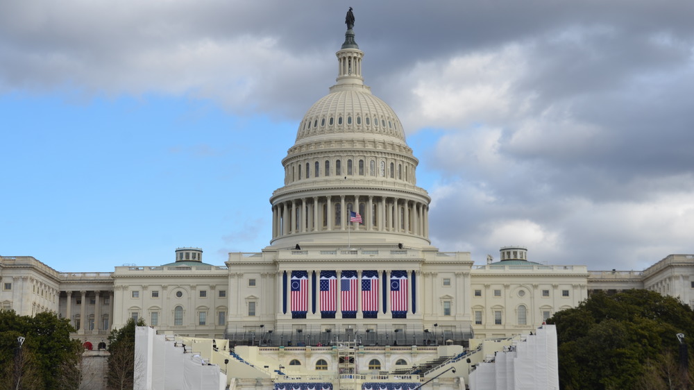 The Capitol under cloudy skies